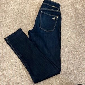 DL 1961 Angel Mid Rise Skinny Ankle Size 24
